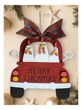 Load image into Gallery viewer, Merry Chickmas Ornament