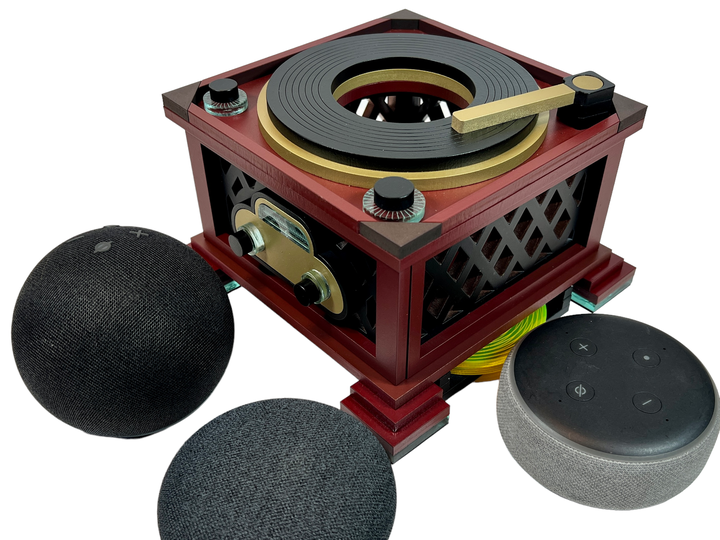 Retro Record Player Speaker Cover