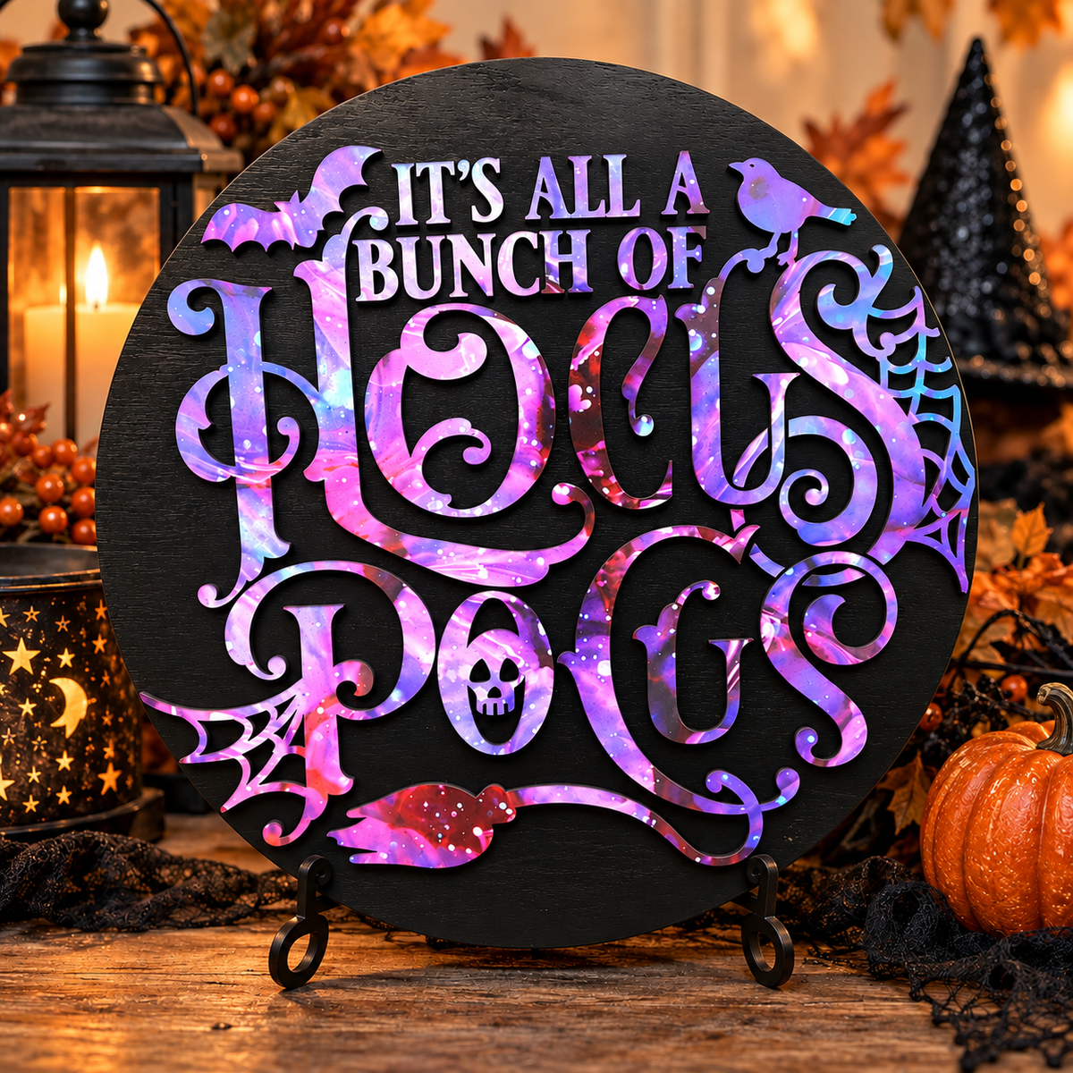 Hocus Pocus 14" Halloween Door & Display Sign