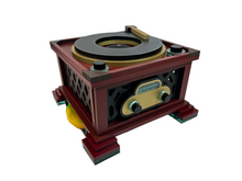 Load image into Gallery viewer, Retro Record Player Speaker Cover
