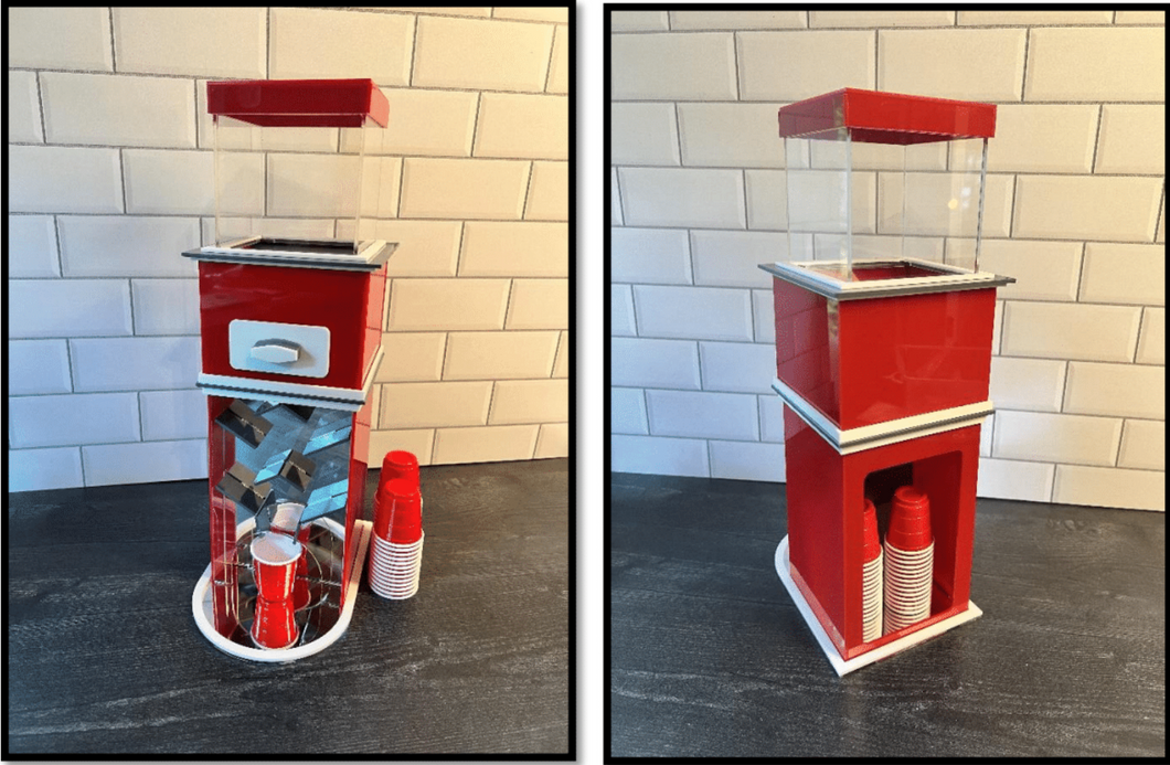 Laser-Created Candy Dispenser