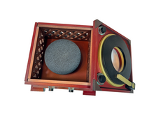 Load image into Gallery viewer, Retro Record Player Speaker Cover
