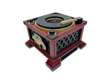 Load image into Gallery viewer, Retro Record Player Speaker Cover
